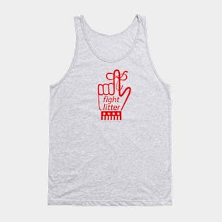 Fight Litter Tank Top